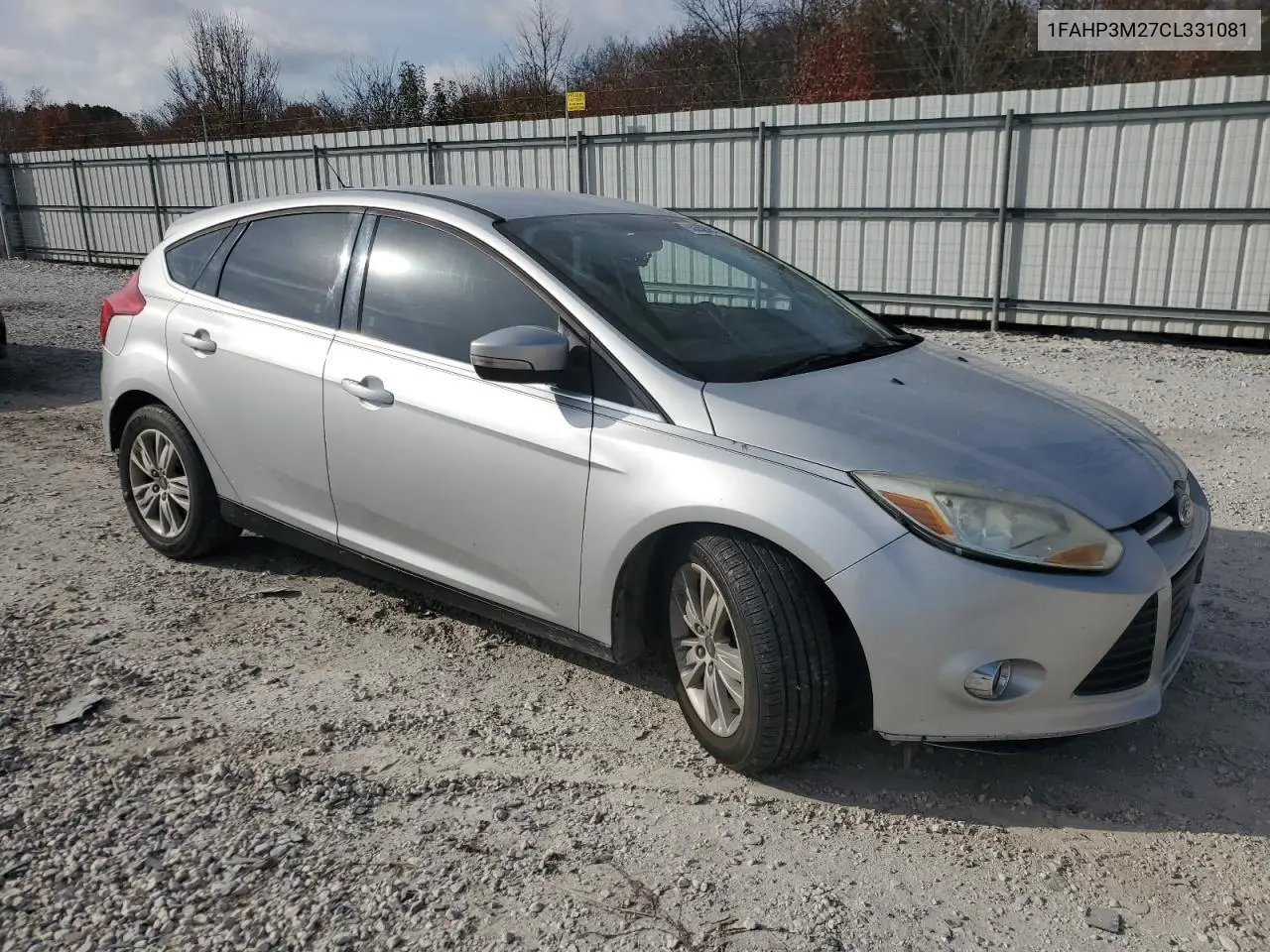 1FAHP3M27CL331081 2012 Ford Focus Sel