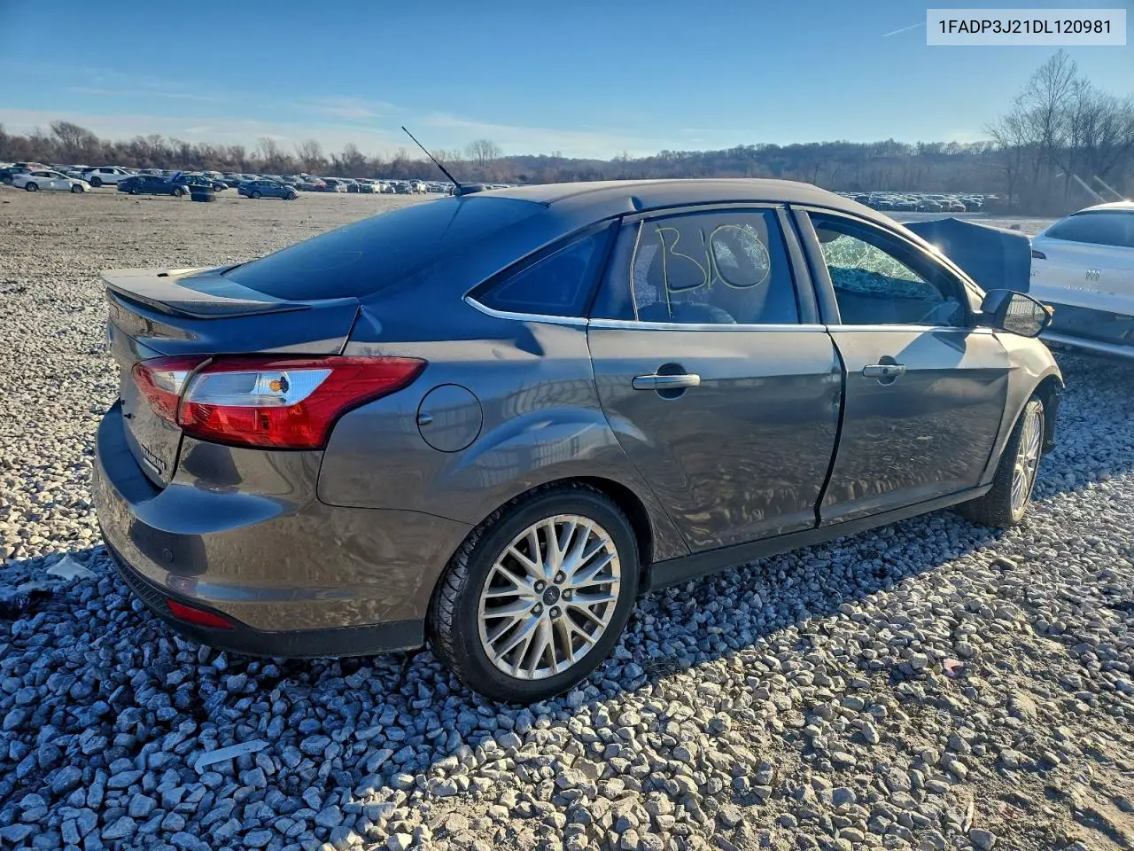 1FADP3J21DL120981 2013 Ford Focus Titanium