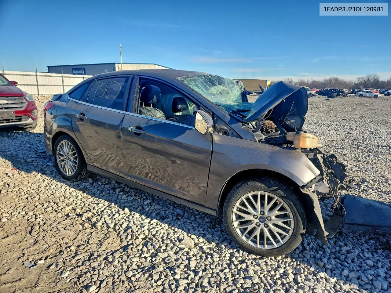 1FADP3J21DL120981 2013 Ford Focus Titanium