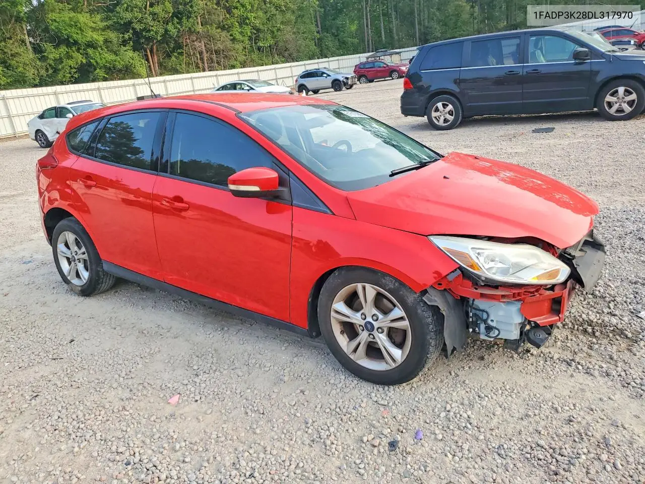 2013 Ford Focus Se VIN: 1FADP3K28DL317970 Lot: 61510986