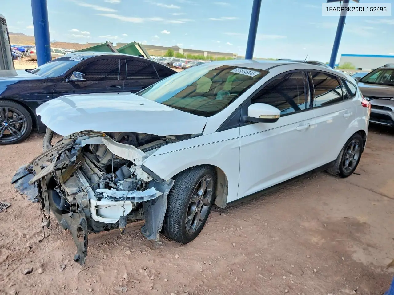 2013 Ford Focus Se VIN: 1FADP3K20DL152495 Lot: 61614936
