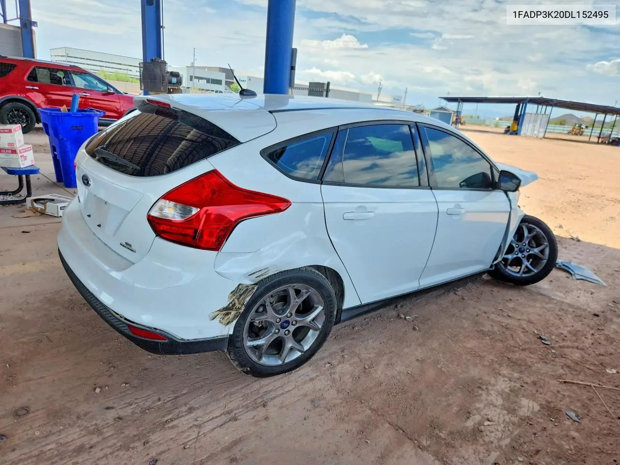 2013 Ford Focus Se VIN: 1FADP3K20DL152495 Lot: 61614936