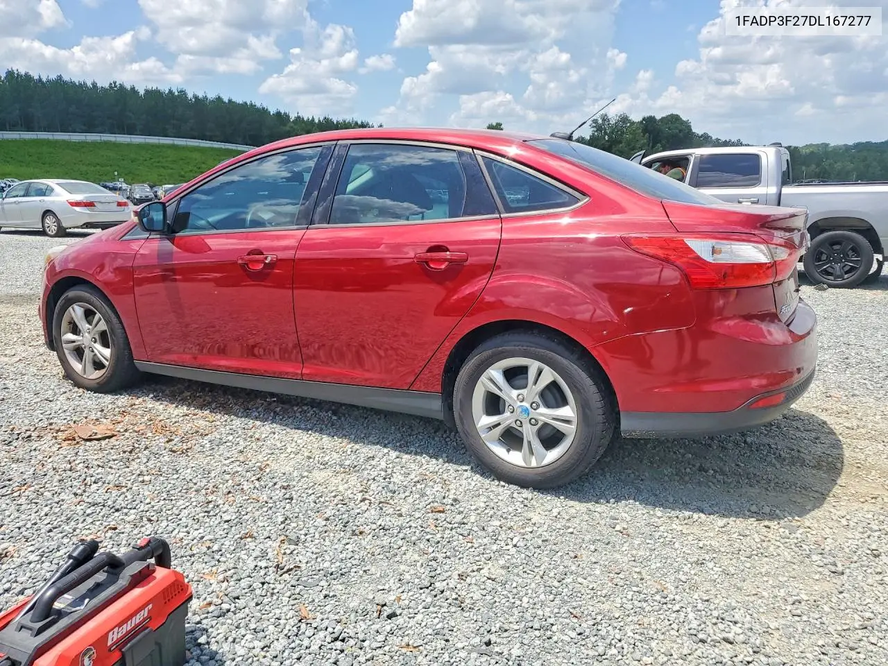 2013 Ford Focus Se VIN: 1FADP3F27DL167277 Lot: 61709876