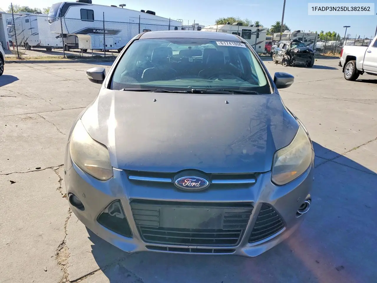 2013 Ford Focus Titanium VIN: 1FADP3N25DL382562 Lot: 61741806