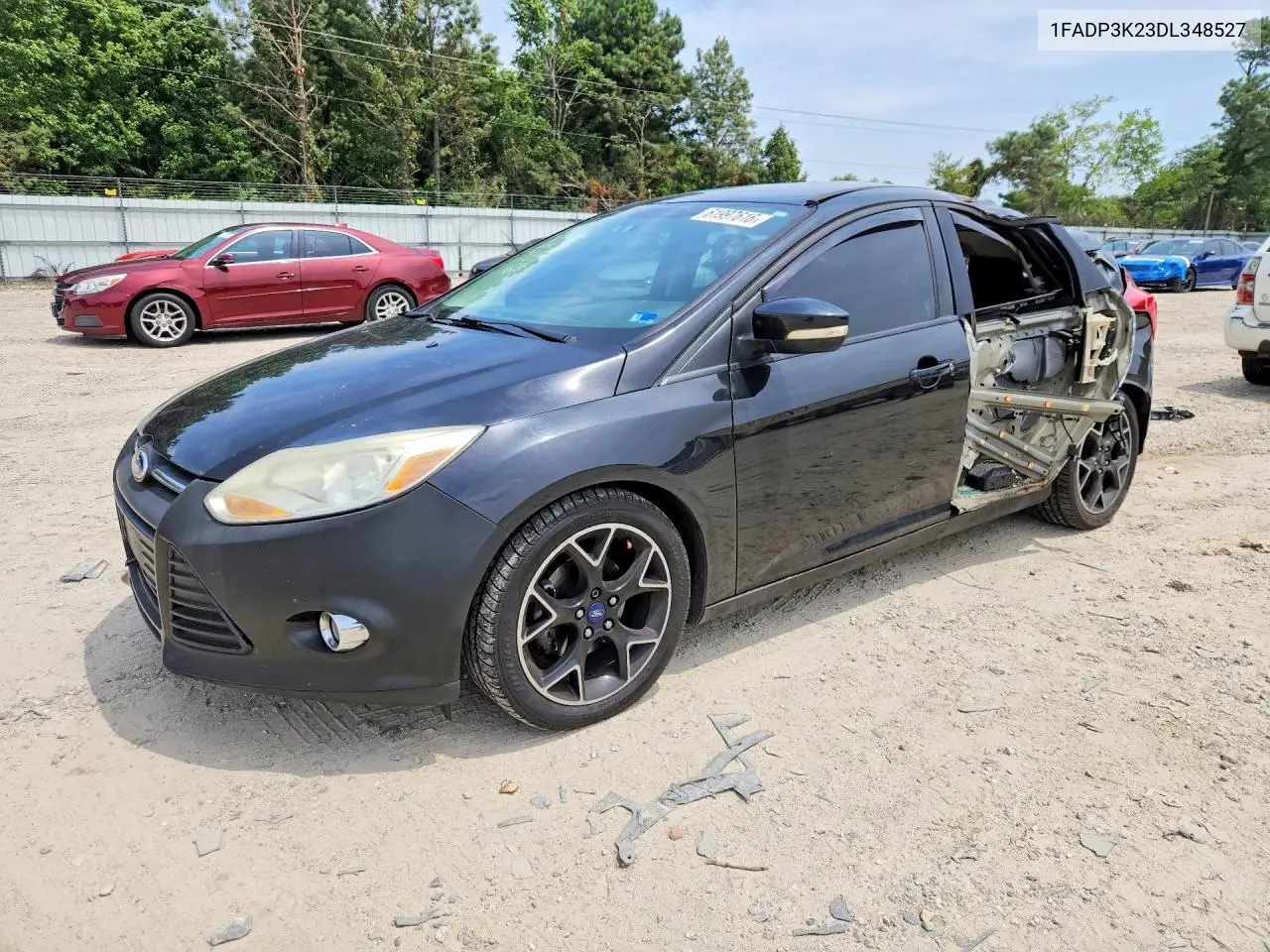 2013 Ford Focus Se VIN: 1FADP3K23DL348527 Lot: 61997616