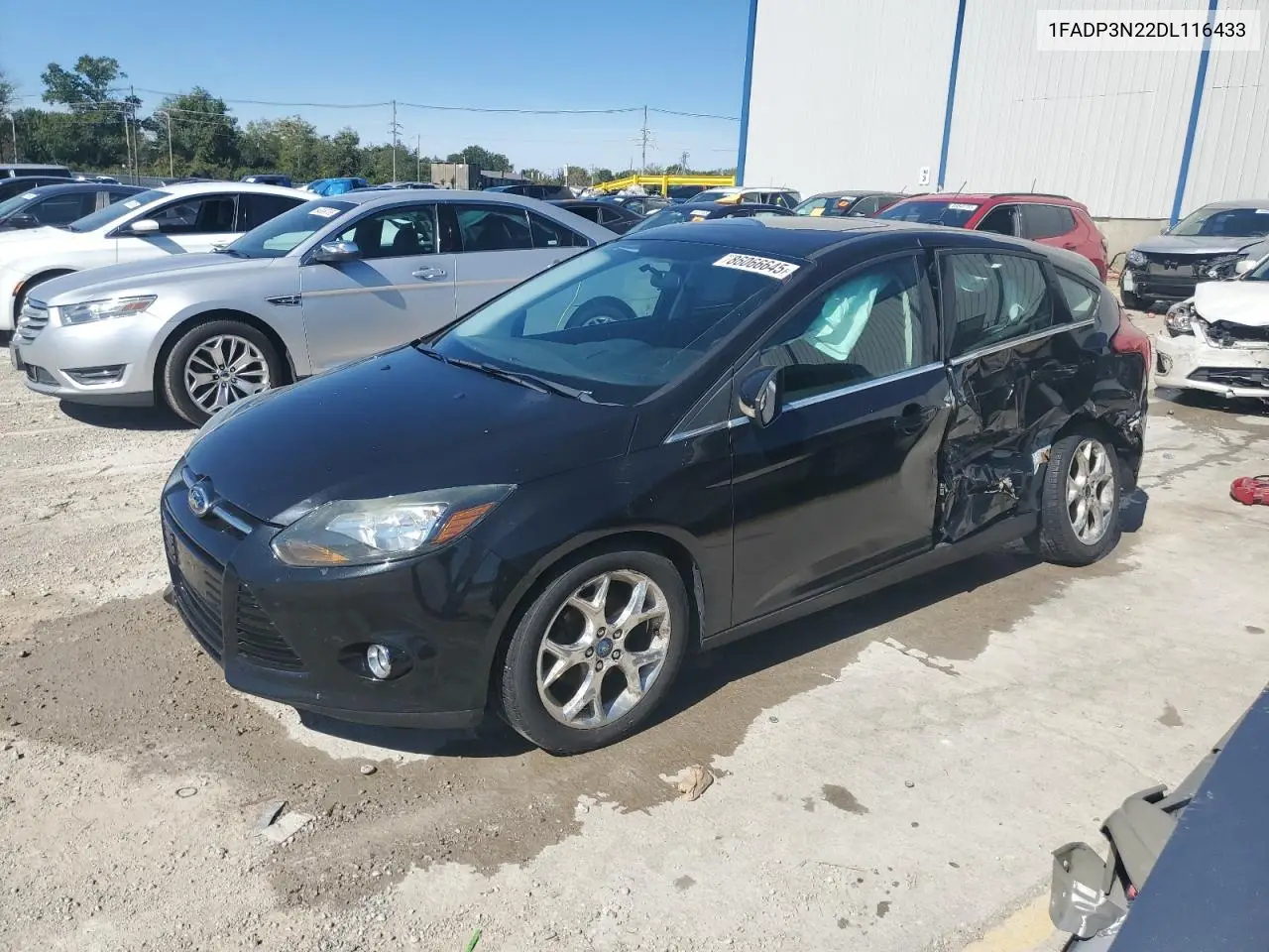 1FADP3N22DL116433 2013 Ford Focus Titanium
