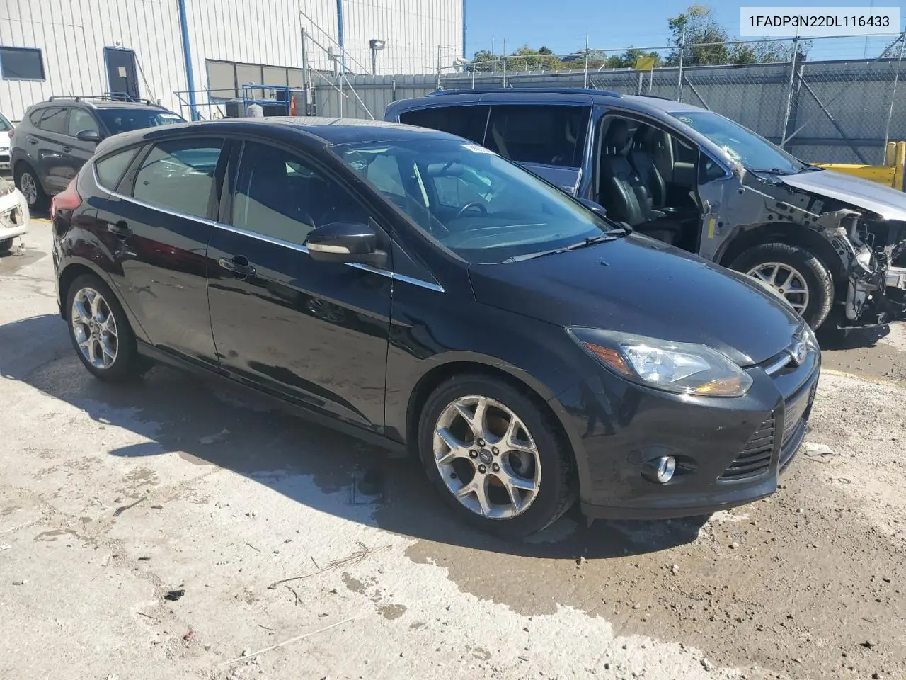 1FADP3N22DL116433 2013 Ford Focus Titanium