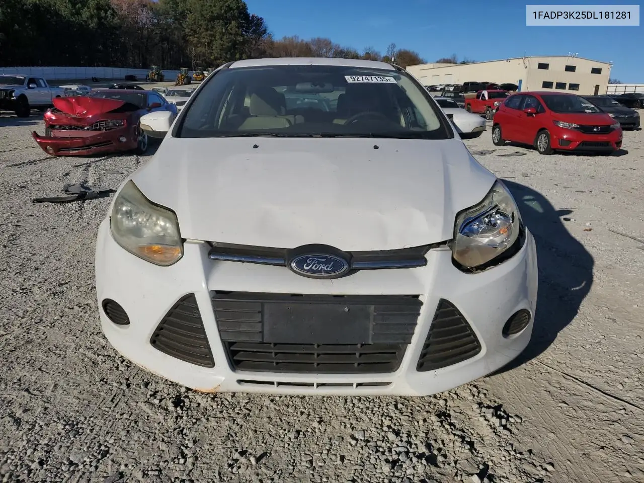 1FADP3K25DL181281 2013 Ford Focus Se