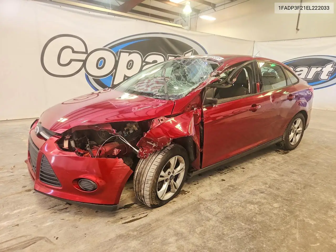 1FADP3F21EL222033 2014 Ford Focus Se