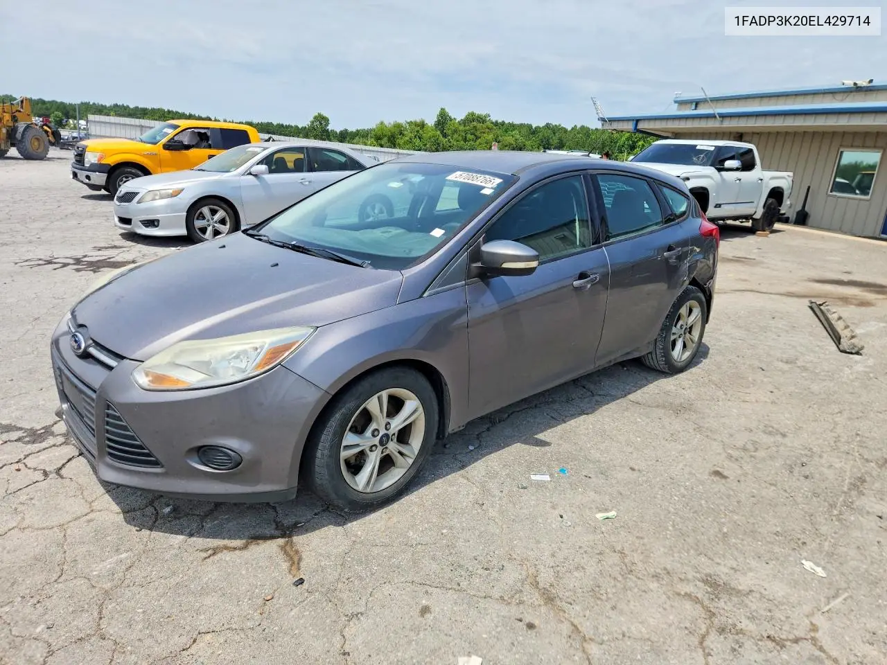 2014 Ford Focus Se VIN: 1FADP3K20EL429714 Lot: 57088766