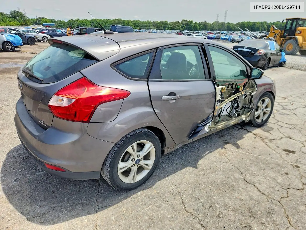 2014 Ford Focus Se VIN: 1FADP3K20EL429714 Lot: 57088766