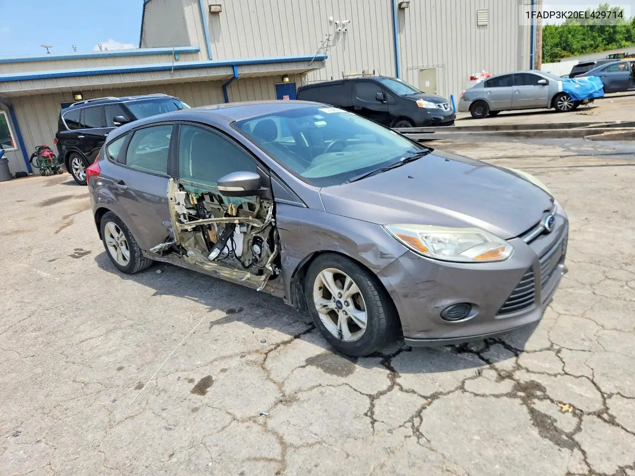2014 Ford Focus Se VIN: 1FADP3K20EL429714 Lot: 57088766