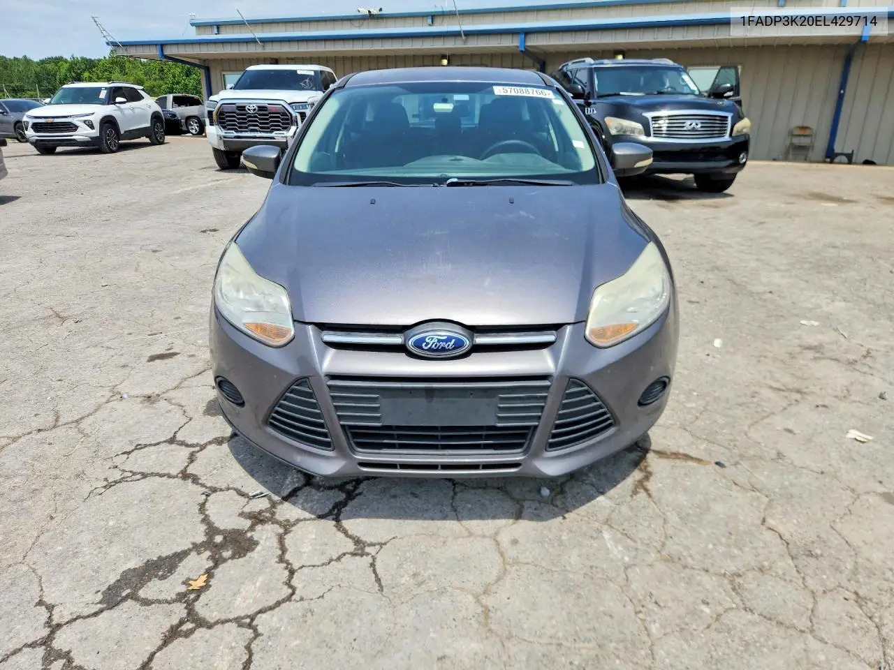 2014 Ford Focus Se VIN: 1FADP3K20EL429714 Lot: 57088766