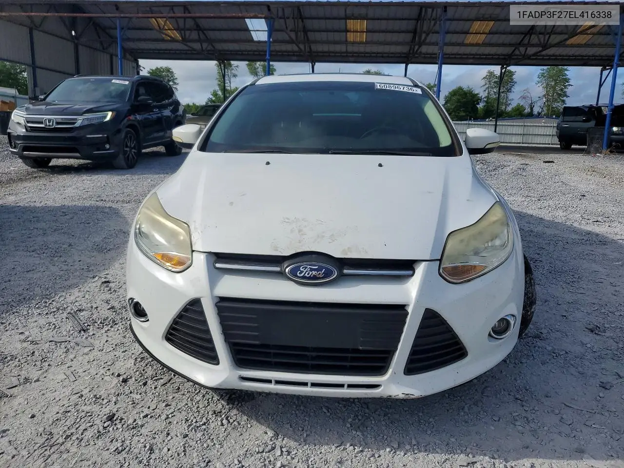 2014 Ford Focus Se VIN: 1FADP3F27EL416338 Lot: 60896736