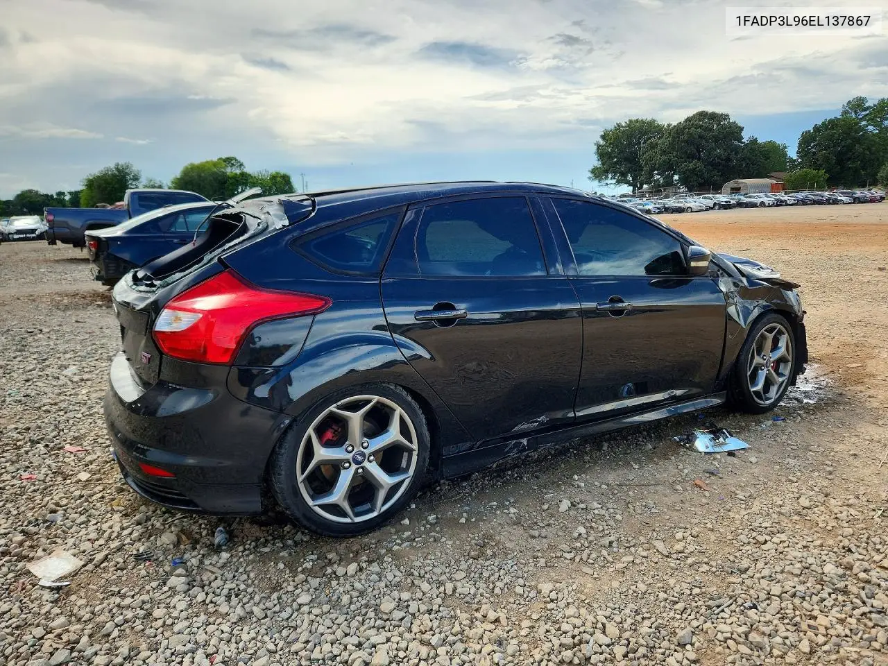 2014 Ford Focus St VIN: 1FADP3L96EL137867 Lot: 61200516