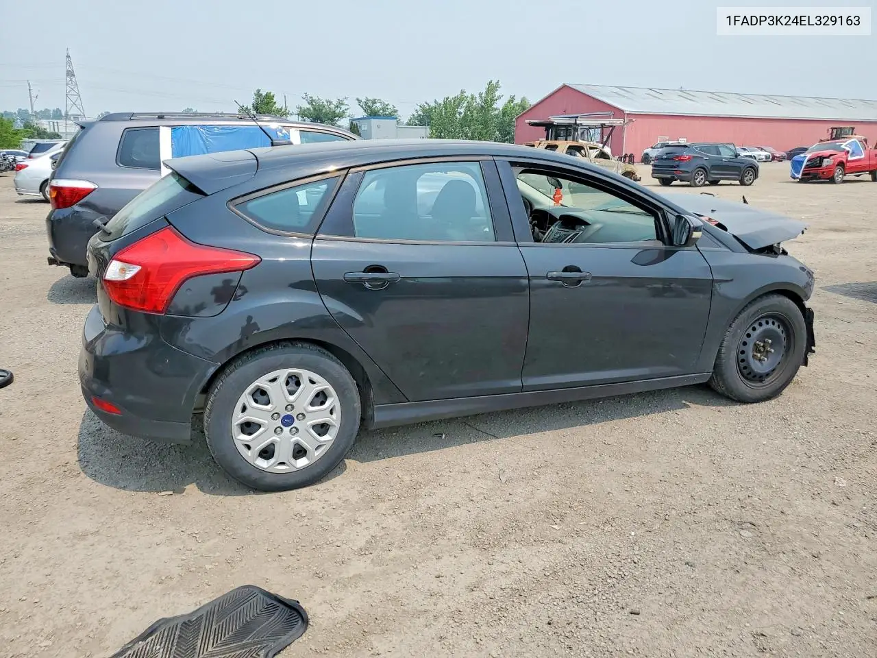 2014 Ford Focus Se VIN: 1FADP3K24EL329163 Lot: 61302776