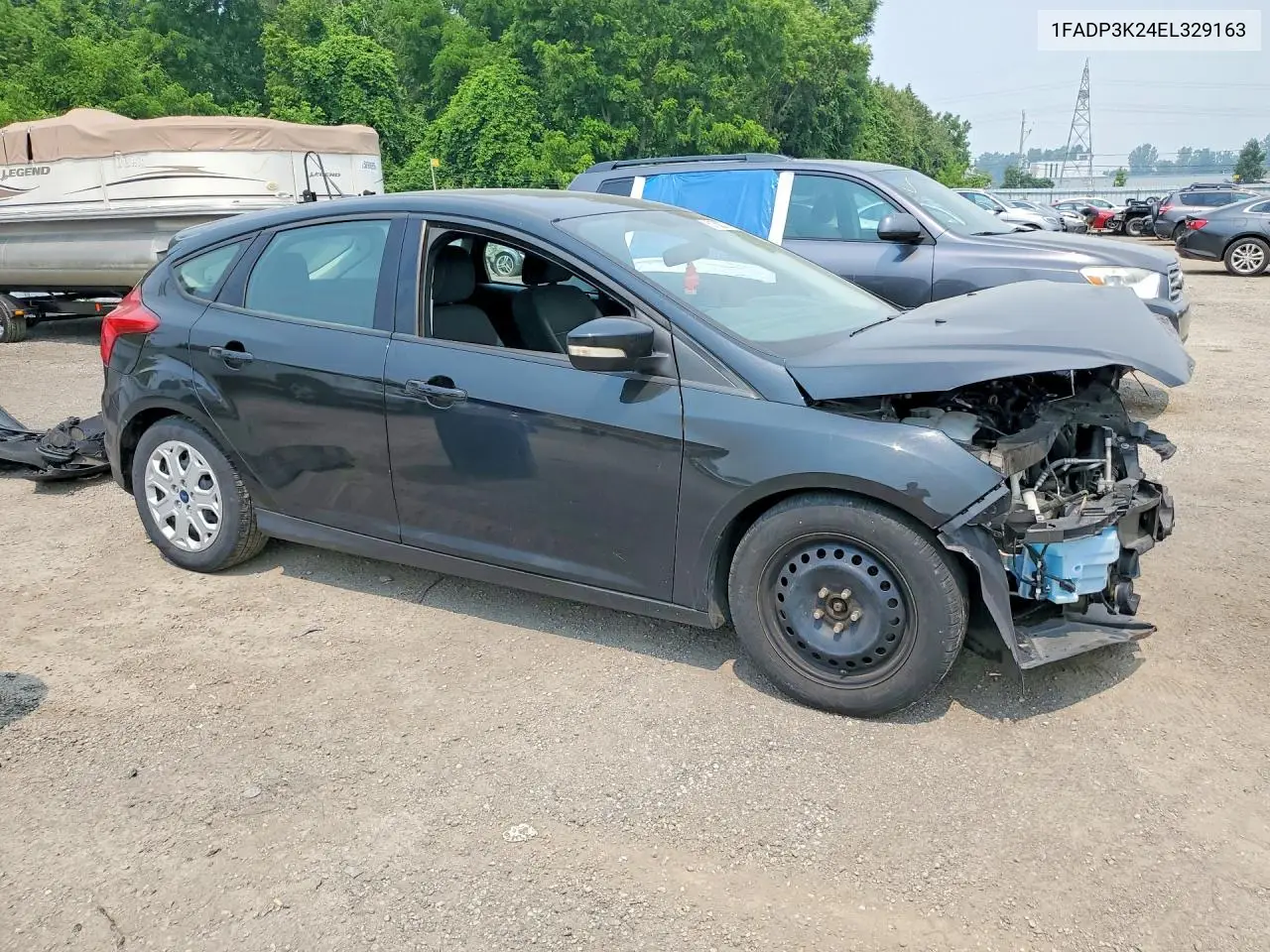 2014 Ford Focus Se VIN: 1FADP3K24EL329163 Lot: 61302776