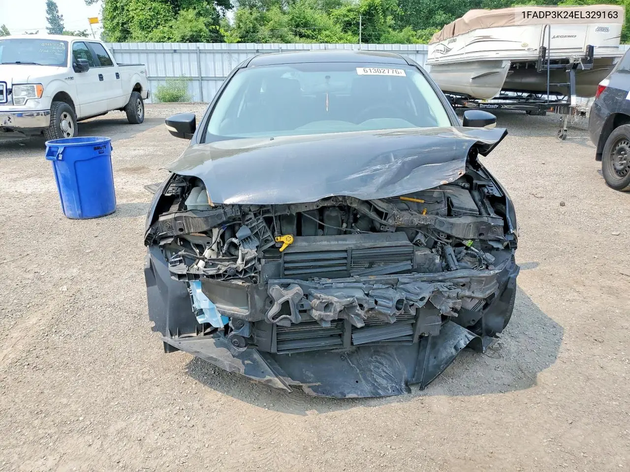 2014 Ford Focus Se VIN: 1FADP3K24EL329163 Lot: 61302776