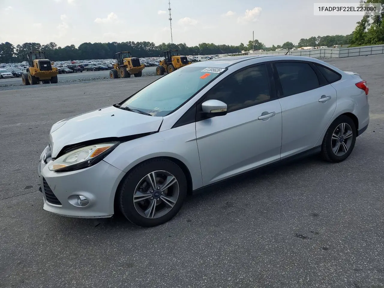 2014 Ford Focus Se VIN: 1FADP3F22EL227080 Lot: 61305626