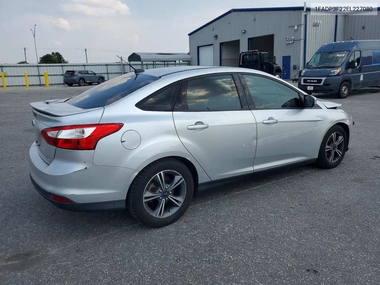 2014 Ford Focus Se VIN: 1FADP3F22EL227080 Lot: 61305626
