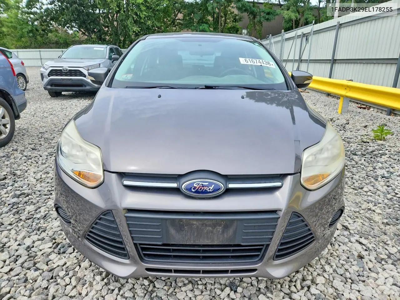 2014 Ford Focus Se VIN: 1FADP3K29EL178255 Lot: 61674436