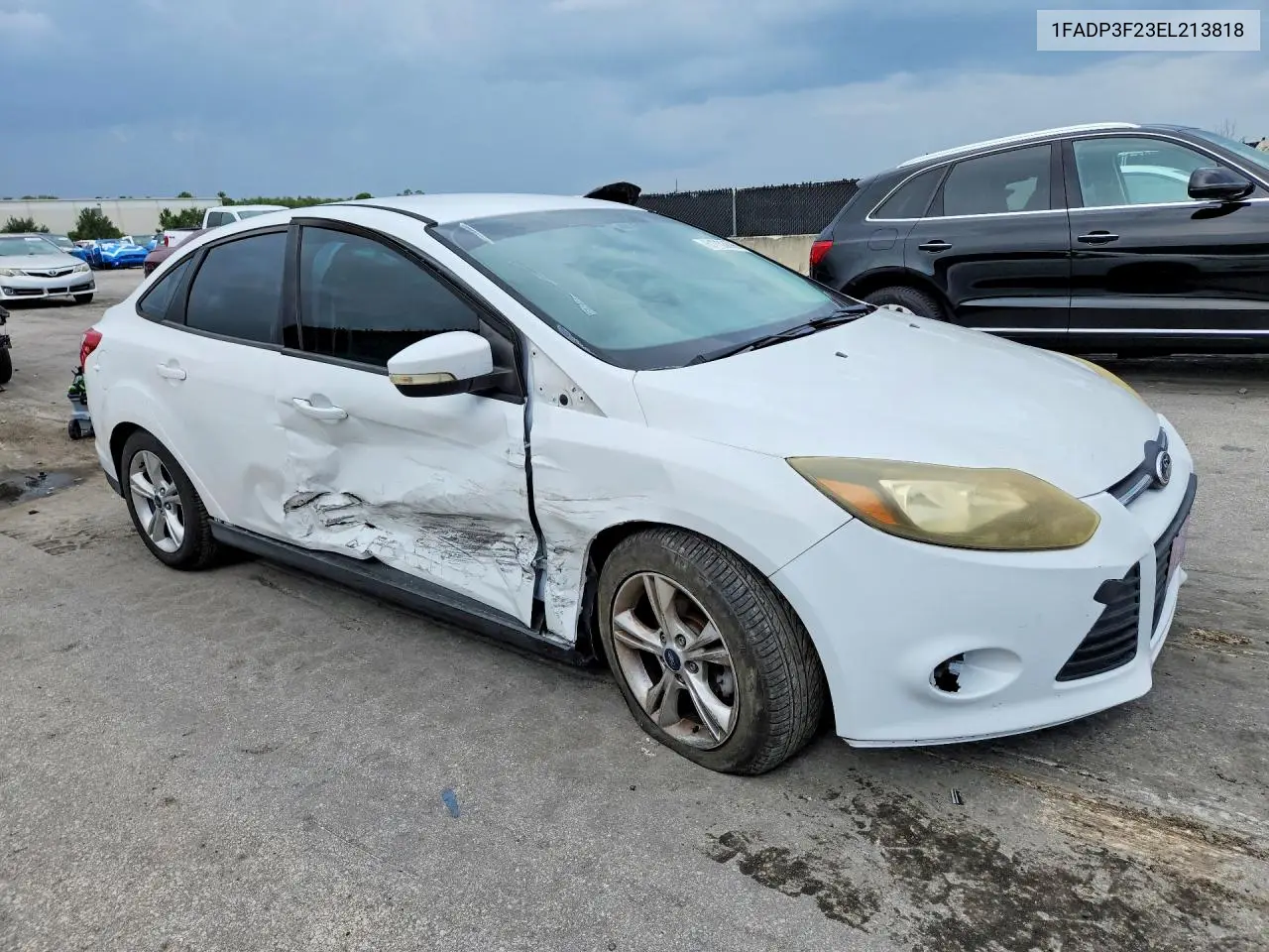 2014 Ford Focus Se VIN: 1FADP3F23EL213818 Lot: 61733696