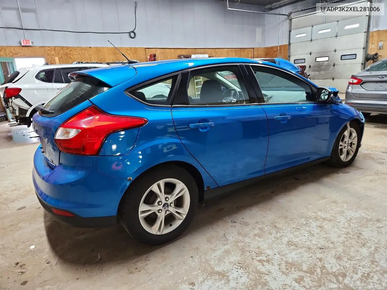 2014 Ford Focus Se VIN: 1FADP3K2XEL281006 Lot: 61734286