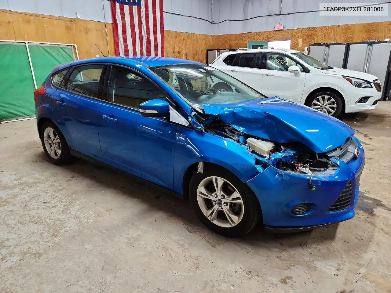 2014 Ford Focus Se VIN: 1FADP3K2XEL281006 Lot: 61734286