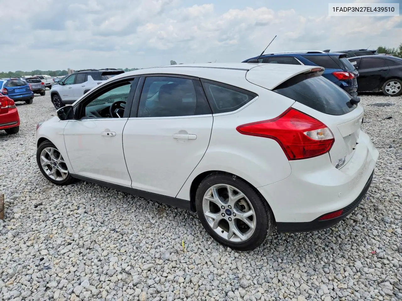 2014 Ford Focus Titanium VIN: 1FADP3N27EL439510 Lot: 61736756