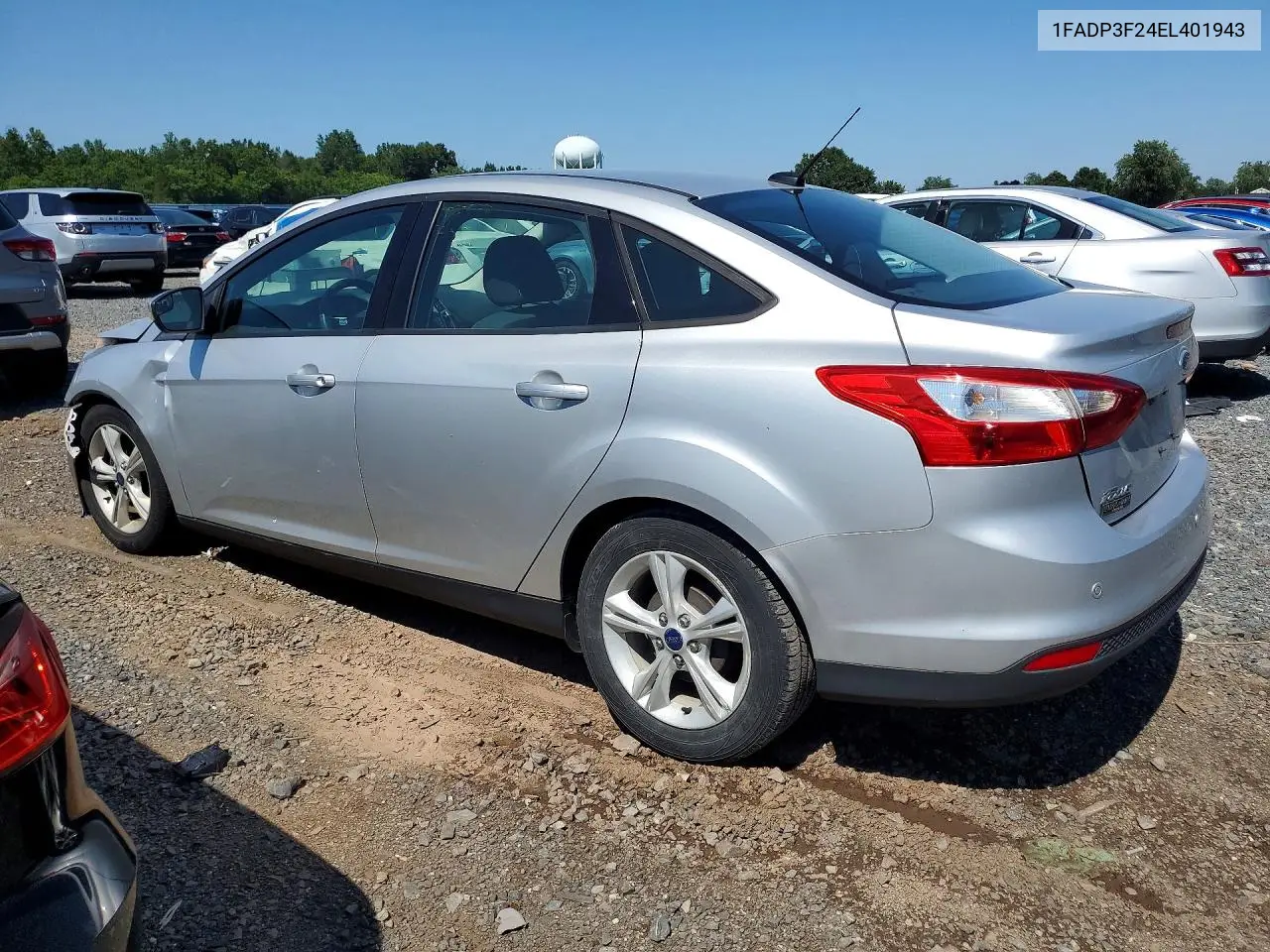 2014 Ford Focus Se VIN: 1FADP3F24EL401943 Lot: 61845276