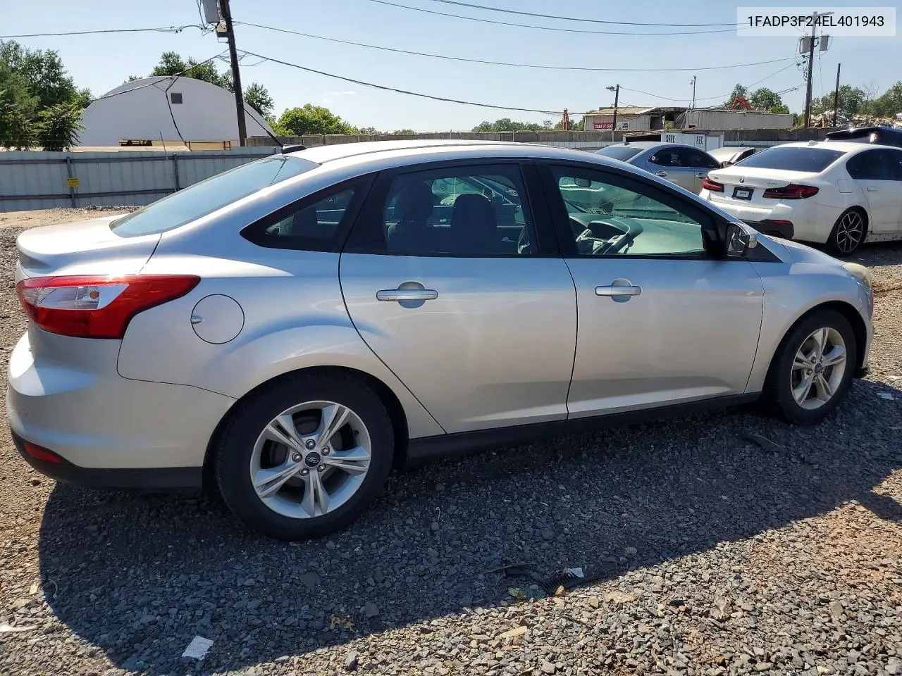 2014 Ford Focus Se VIN: 1FADP3F24EL401943 Lot: 61845276