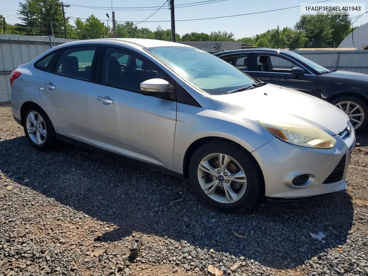 2014 Ford Focus Se VIN: 1FADP3F24EL401943 Lot: 61845276