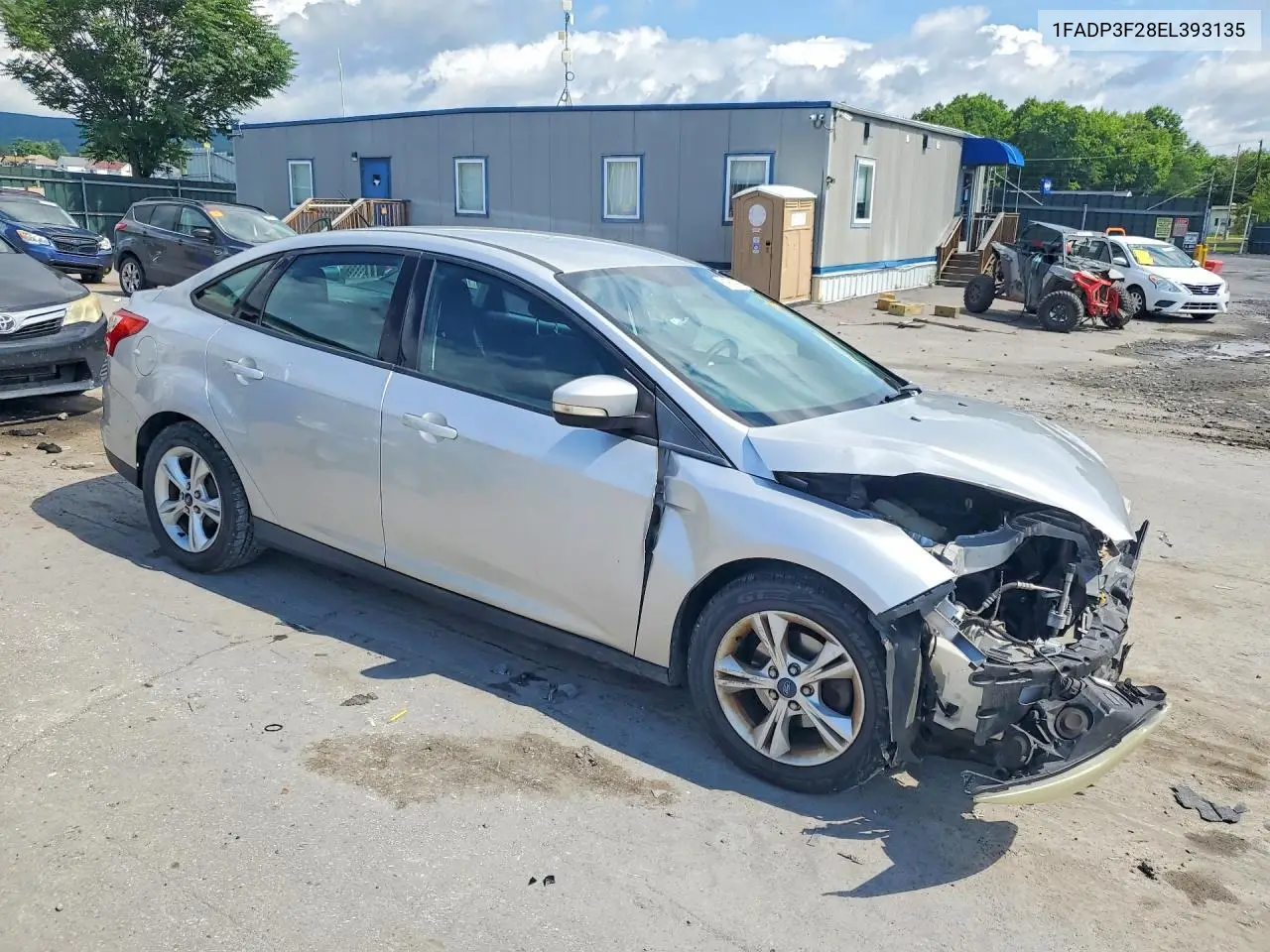 2014 Ford Focus Se VIN: 1FADP3F28EL393135 Lot: 61866316