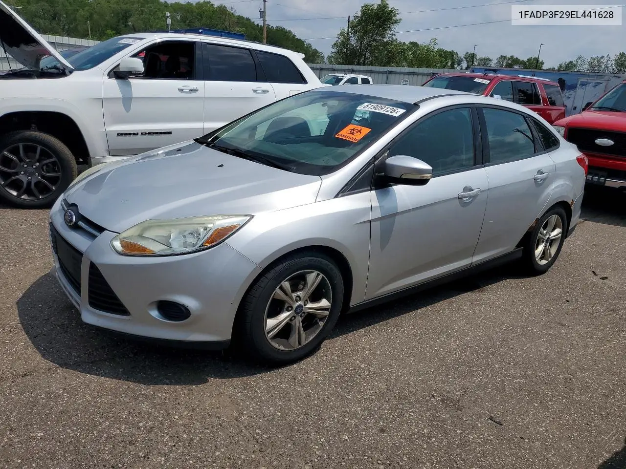 2014 Ford Focus Se VIN: 1FADP3F29EL441628 Lot: 61909126