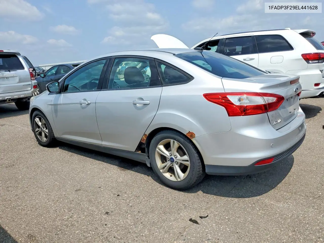 2014 Ford Focus Se VIN: 1FADP3F29EL441628 Lot: 61909126
