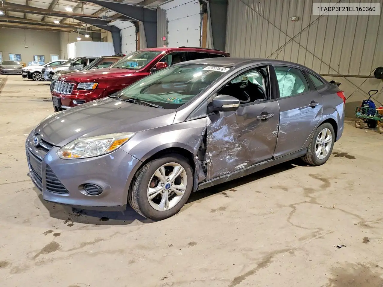 2014 Ford Focus Se VIN: 1FADP3F21EL160360 Lot: 62017836
