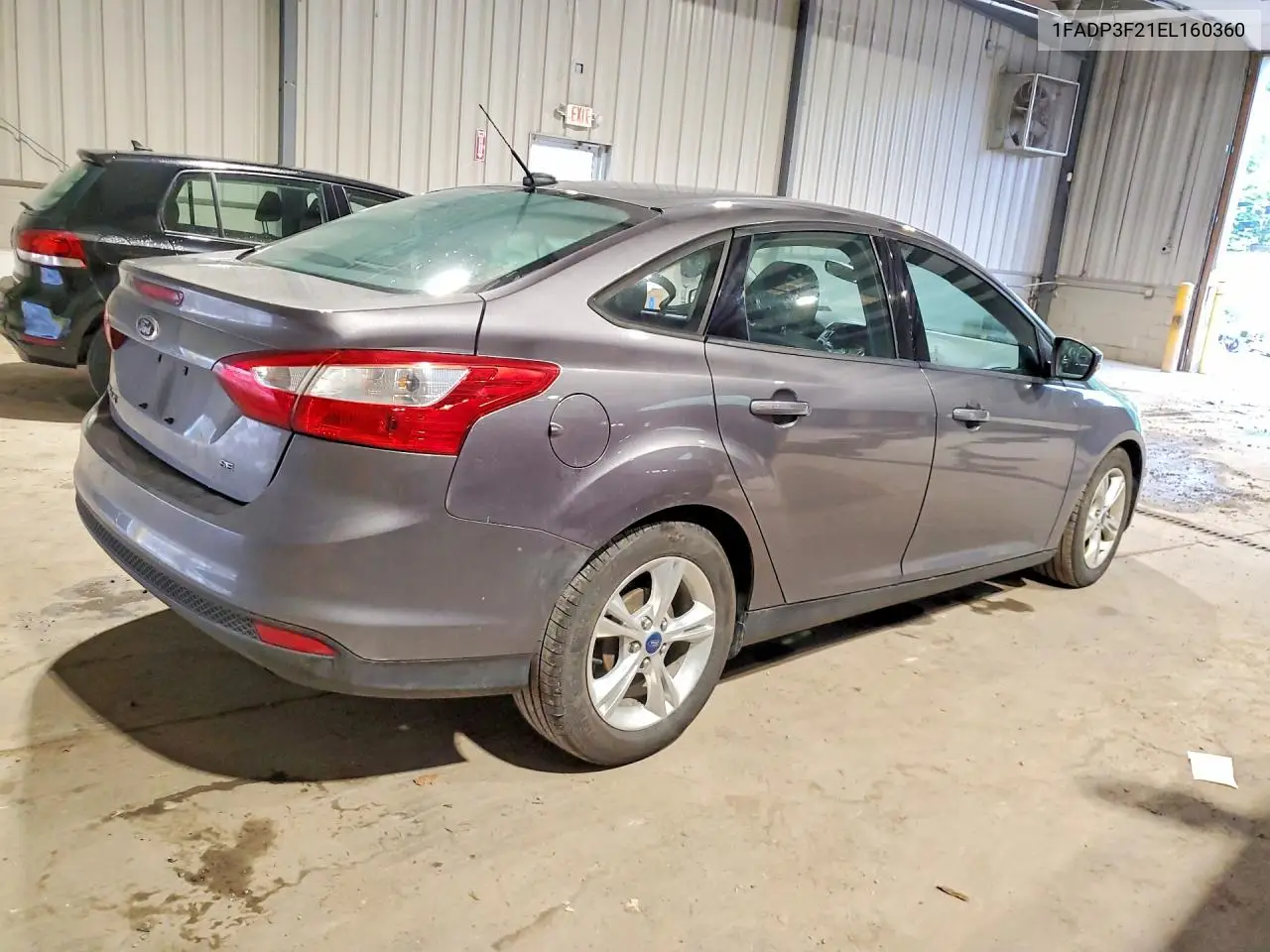 2014 Ford Focus Se VIN: 1FADP3F21EL160360 Lot: 62017836