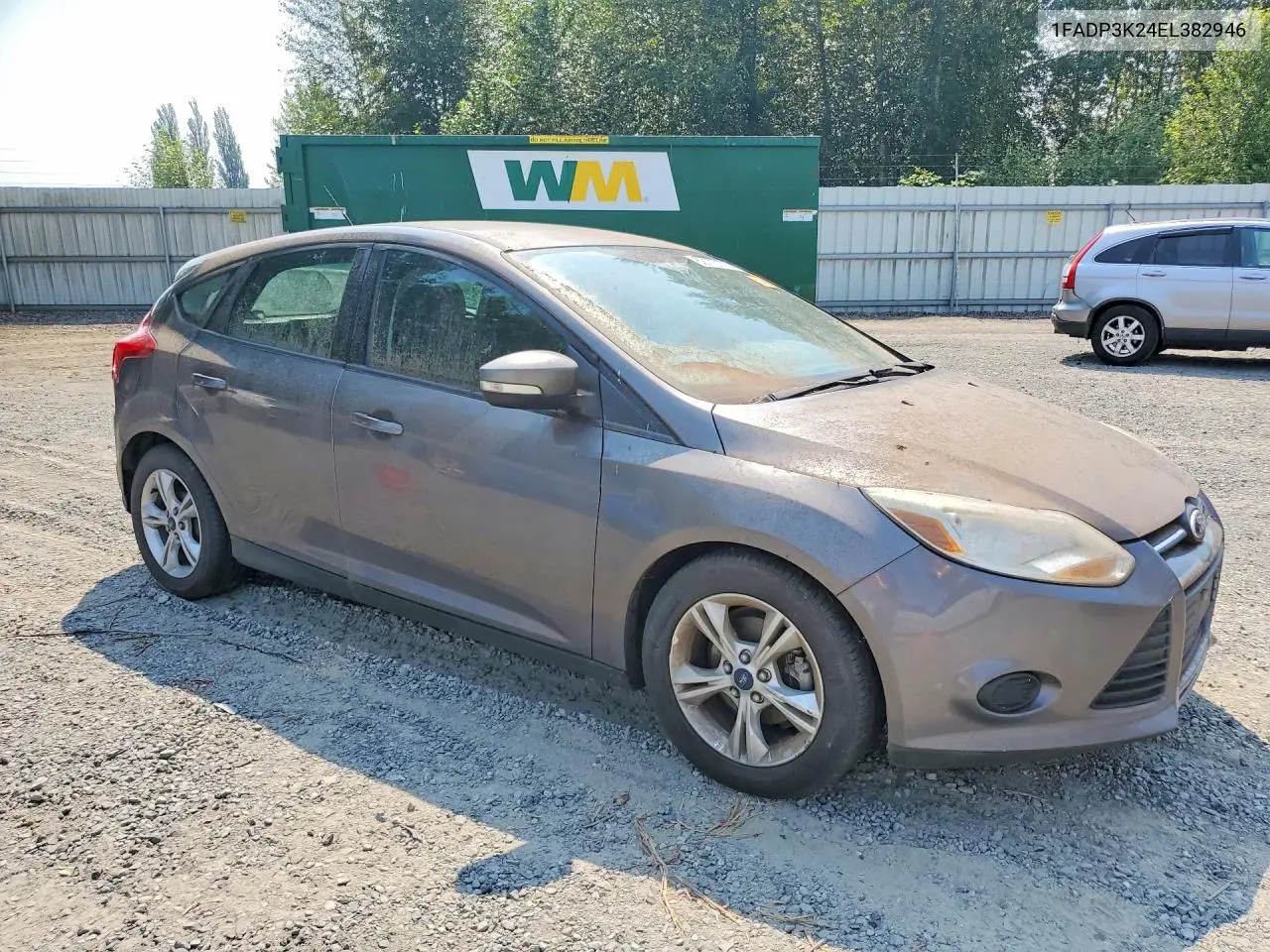 2014 Ford Focus Se VIN: 1FADP3K24EL382946 Lot: 62173176