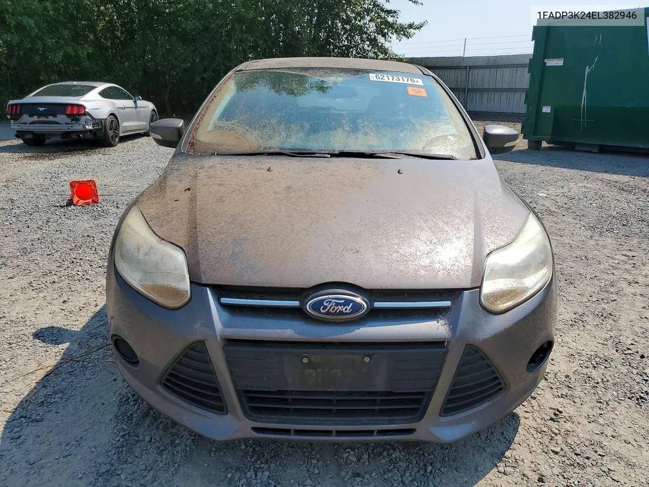 2014 Ford Focus Se VIN: 1FADP3K24EL382946 Lot: 62173176