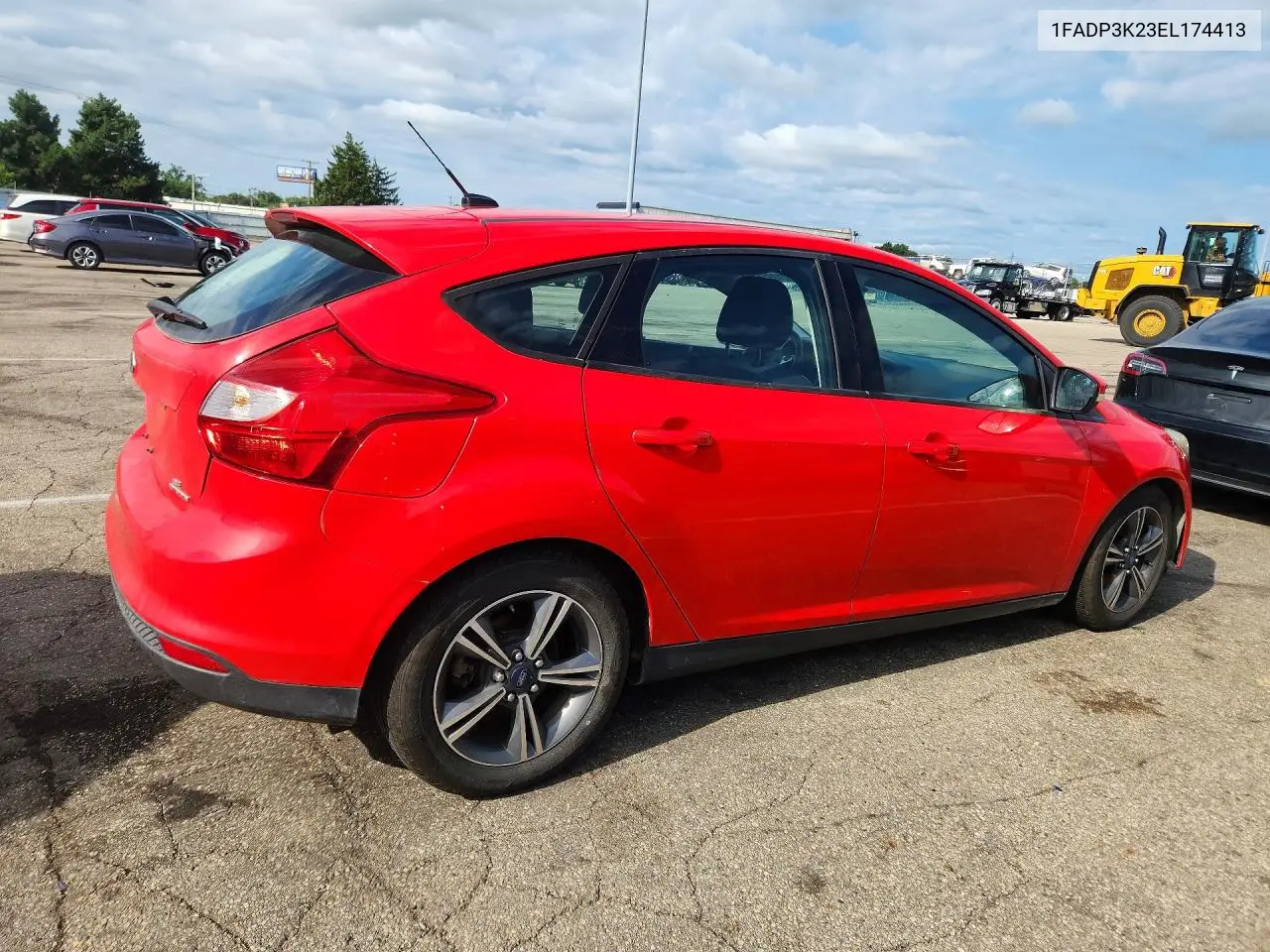 2014 Ford Focus Se VIN: 1FADP3K23EL174413 Lot: 62199566