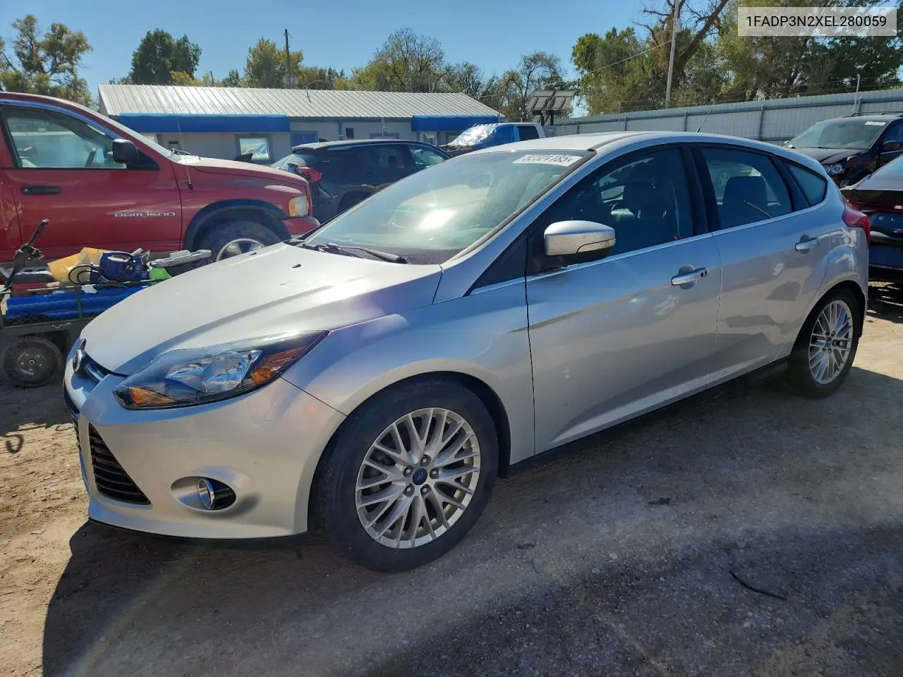 1FADP3N2XEL280059 2014 Ford Focus Titanium