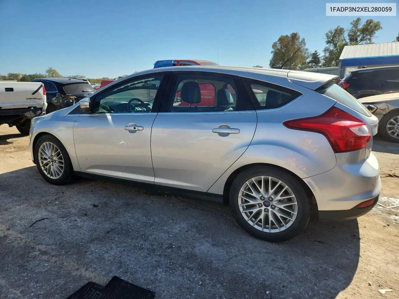 1FADP3N2XEL280059 2014 Ford Focus Titanium