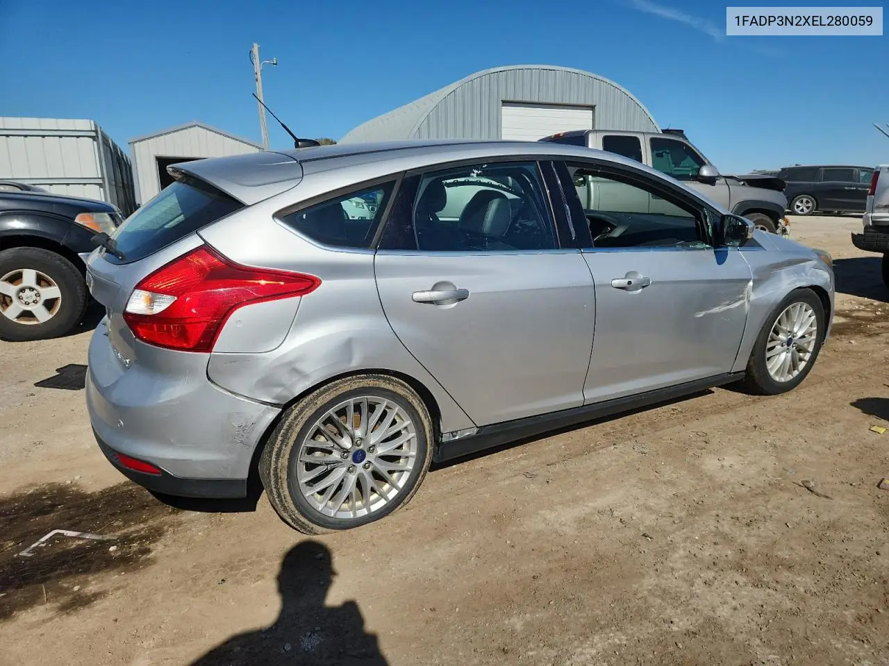 1FADP3N2XEL280059 2014 Ford Focus Titanium