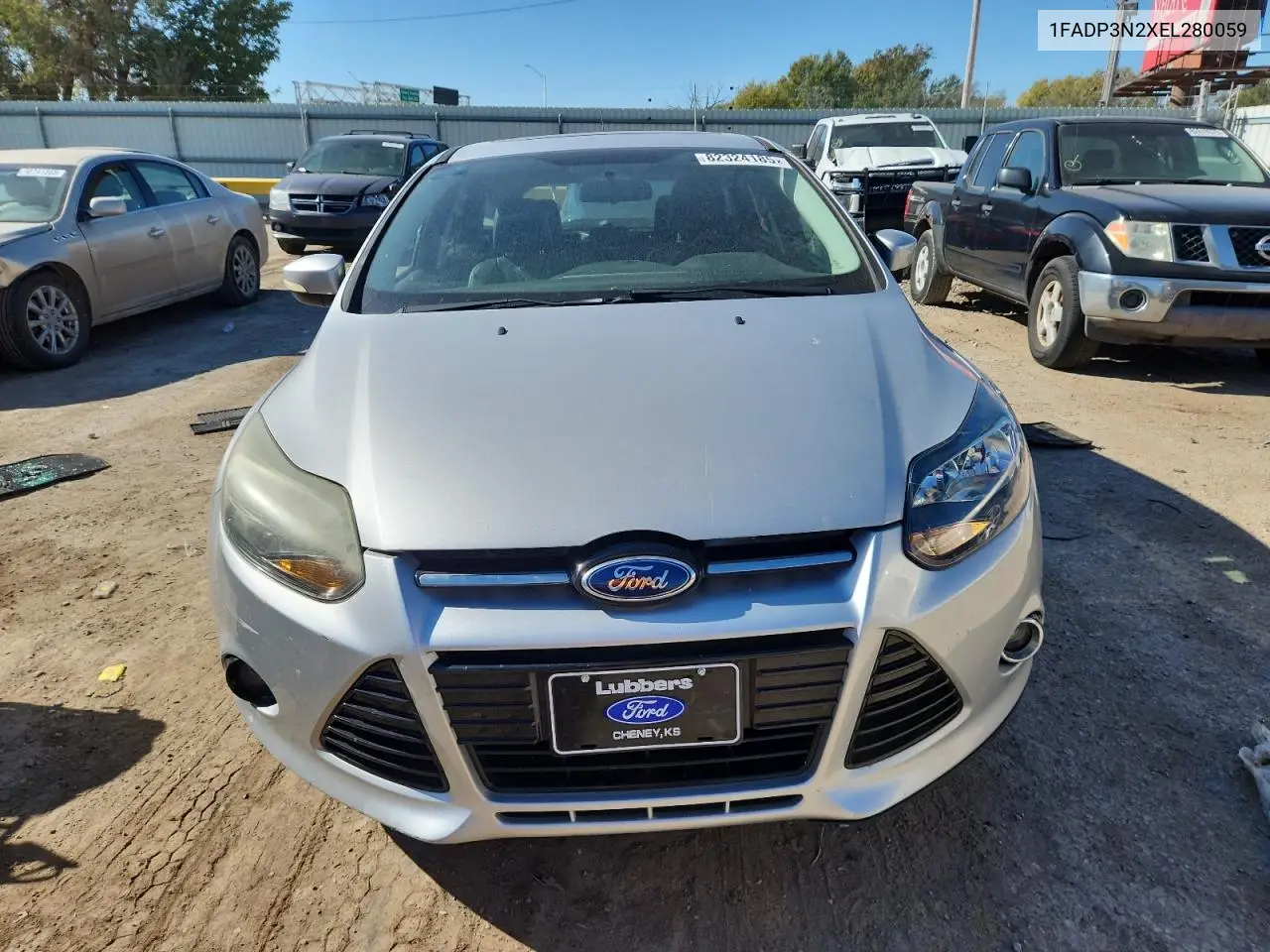 1FADP3N2XEL280059 2014 Ford Focus Titanium