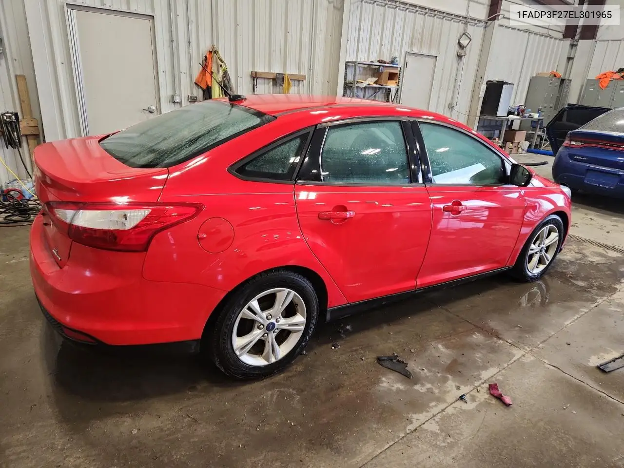 1FADP3F27EL301965 2014 Ford Focus Se