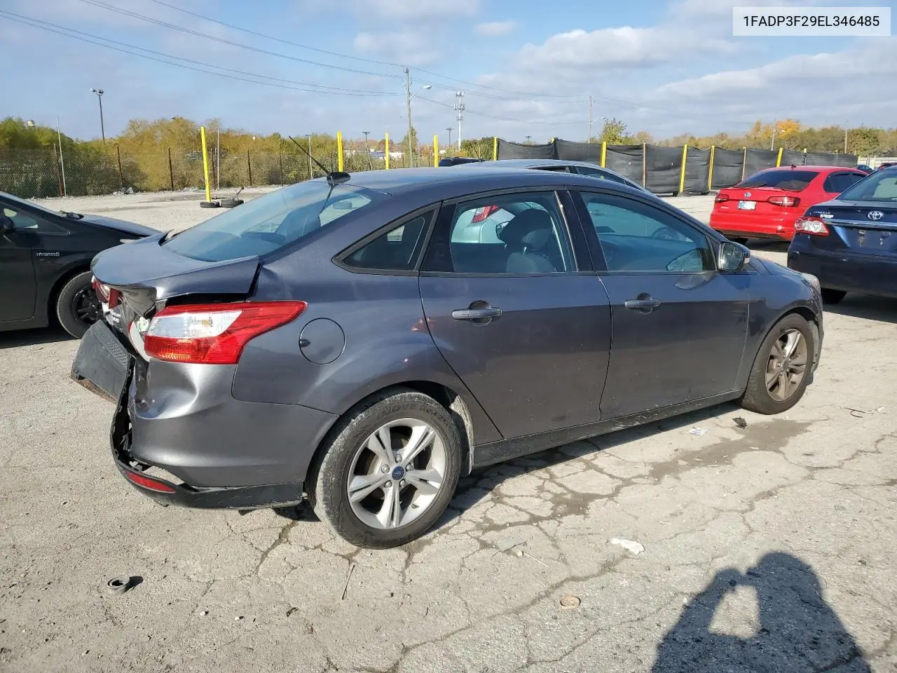 1FADP3F29EL346485 2014 Ford Focus Se