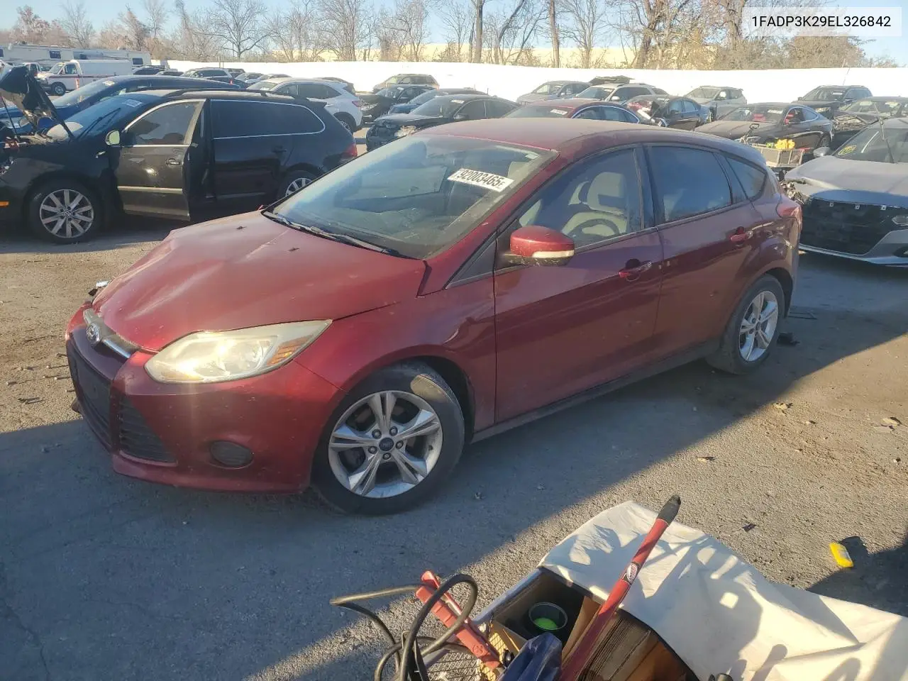 1FADP3K29EL326842 2014 Ford Focus Se