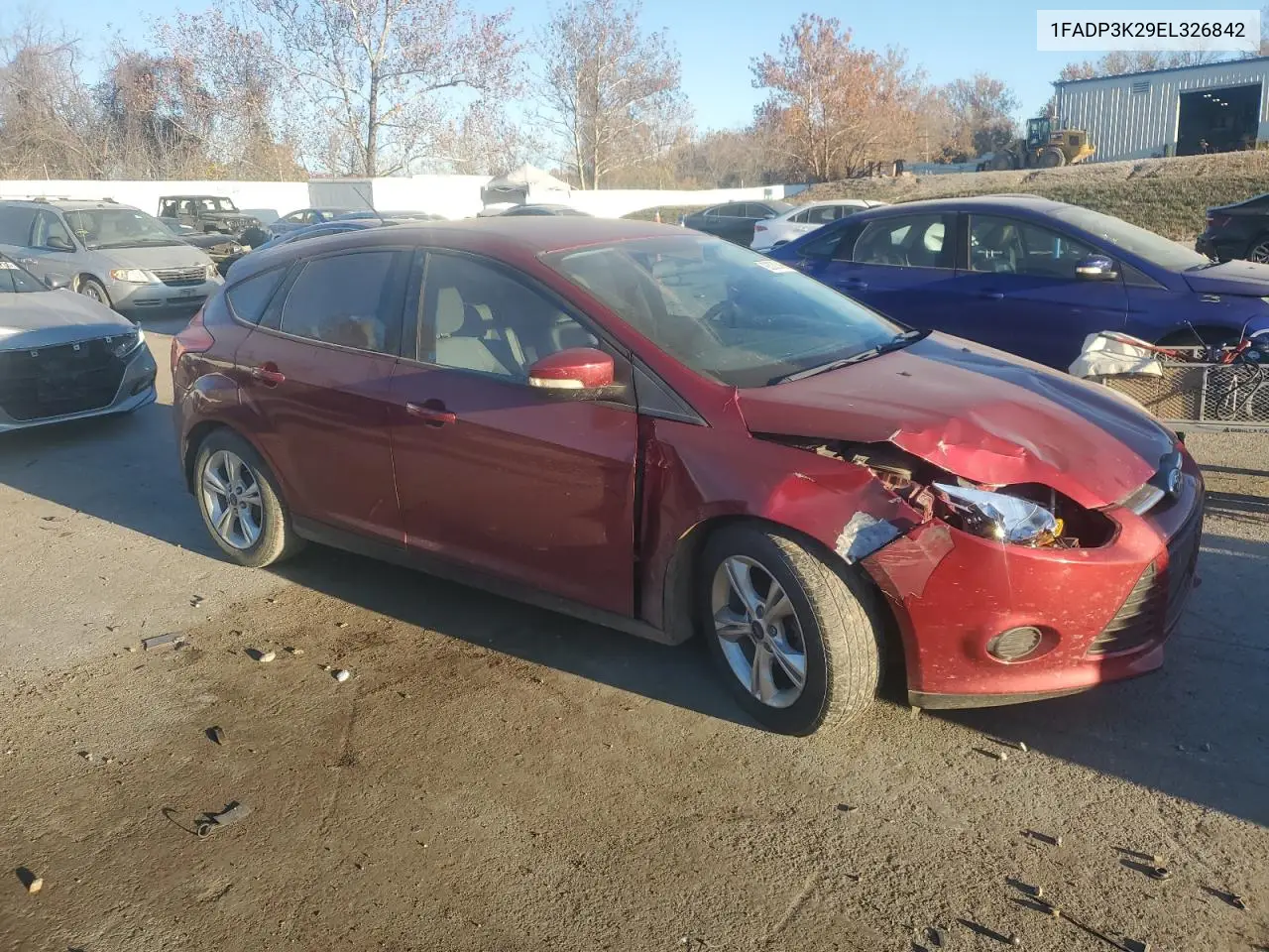 1FADP3K29EL326842 2014 Ford Focus Se