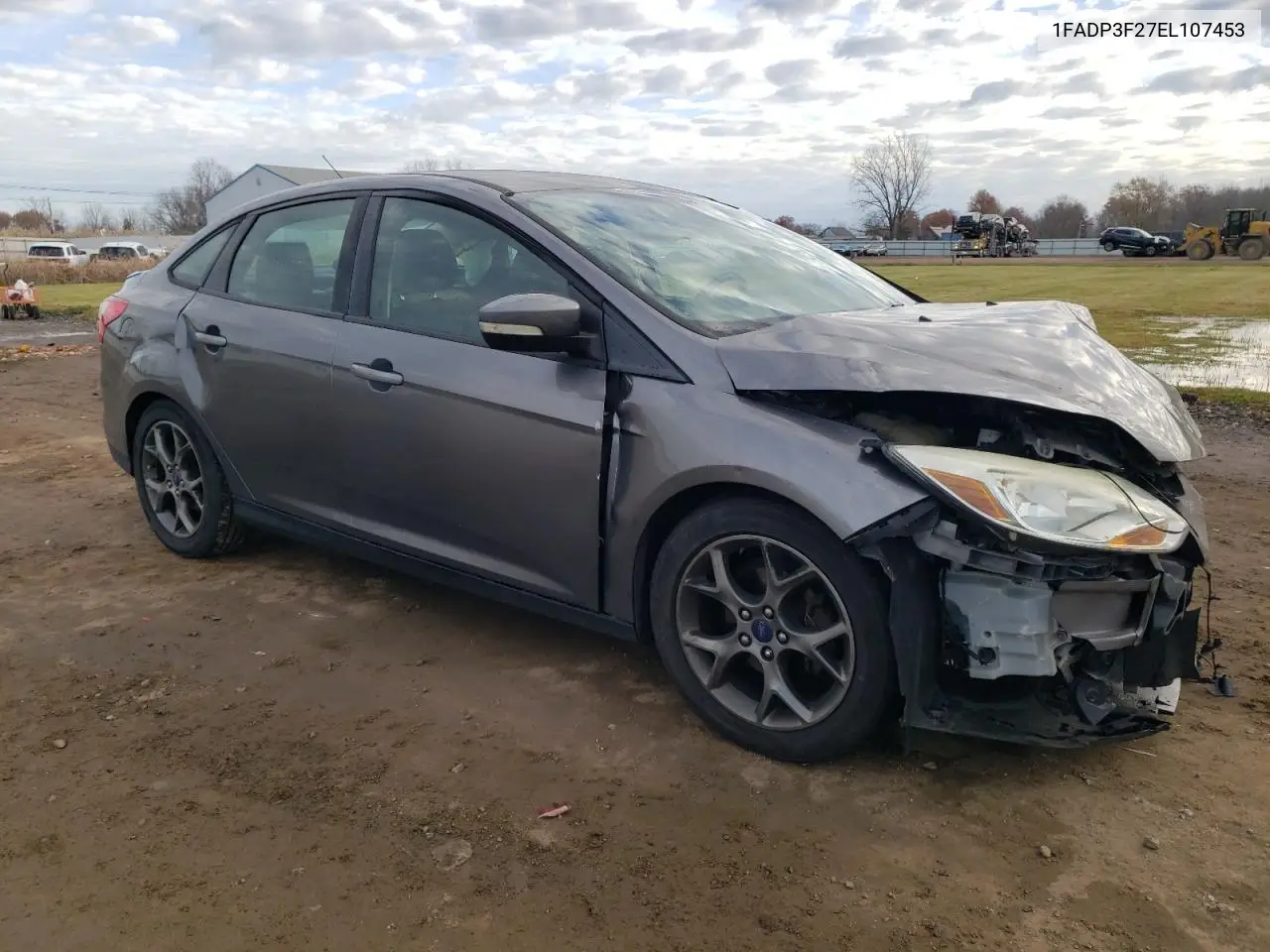 1FADP3F27EL107453 2014 Ford Focus Se