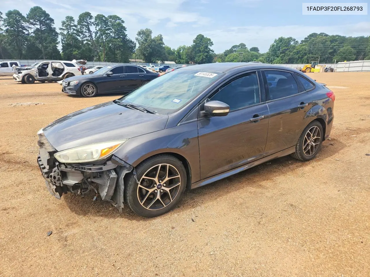 2015 Ford Focus Se VIN: 1FADP3F20FL268793 Lot: 59146526
